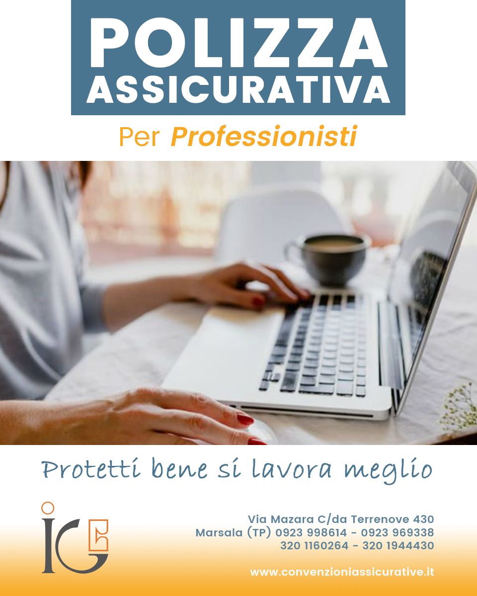 POLIZZA ASSICURATIVA - PROFESSIONISTI